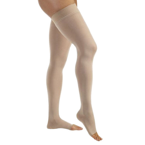 JOBST Relief Open Toe Thigh Highs w/ Band 30-40 mmHg