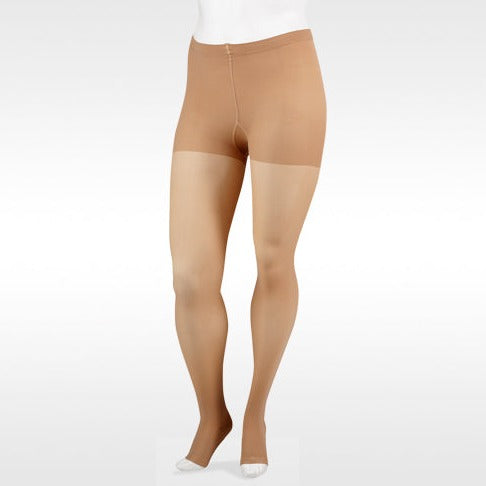 Juzo 2081 Soft Open Toe Maternity Pantyhose Beige