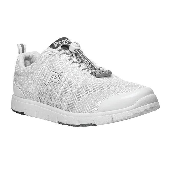 Propet Women's TravelWalker II Shoes - White Mesh