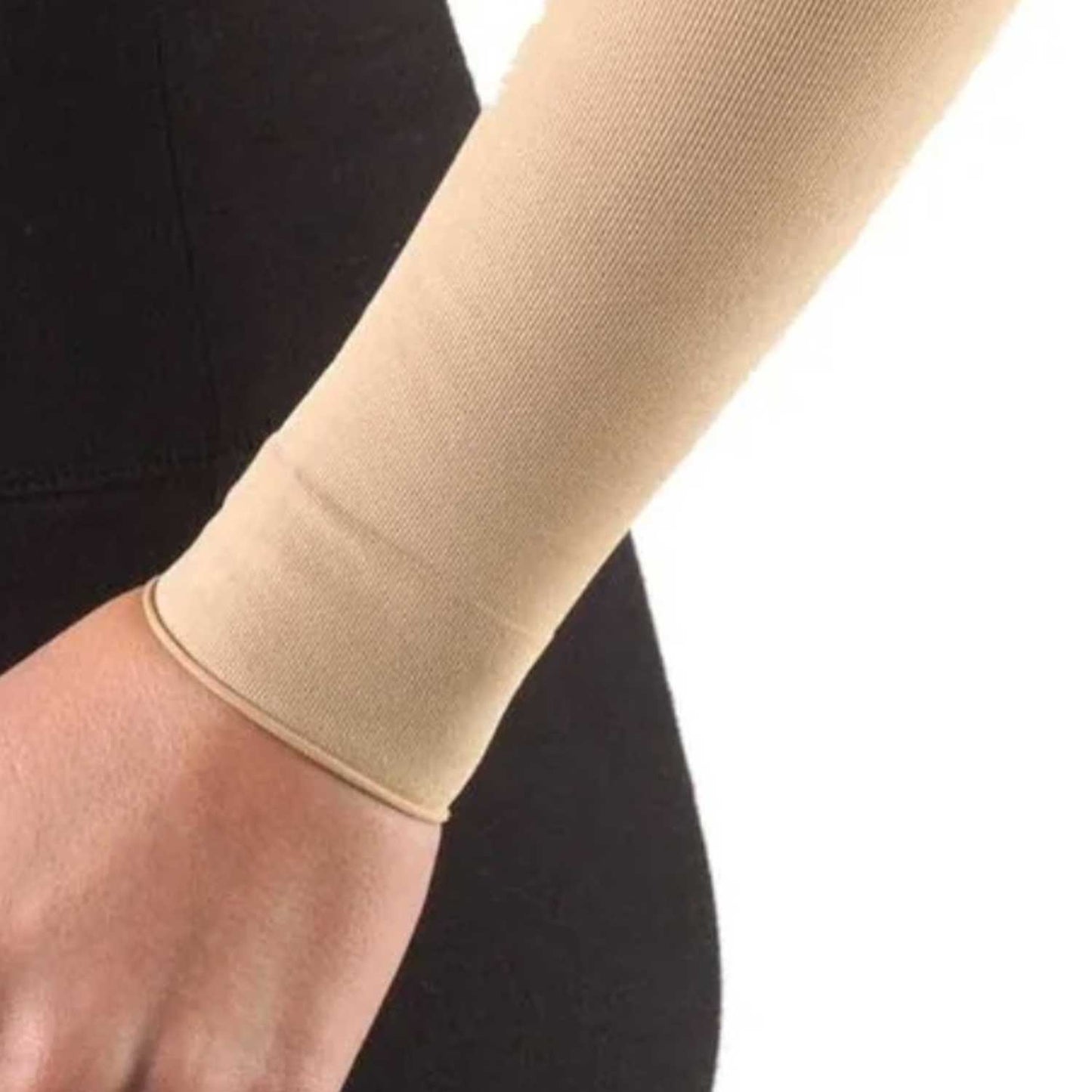 AW Style 702 Lymphedema Armsleeve w/Soft Top - 15-20 mmHg Wrist band