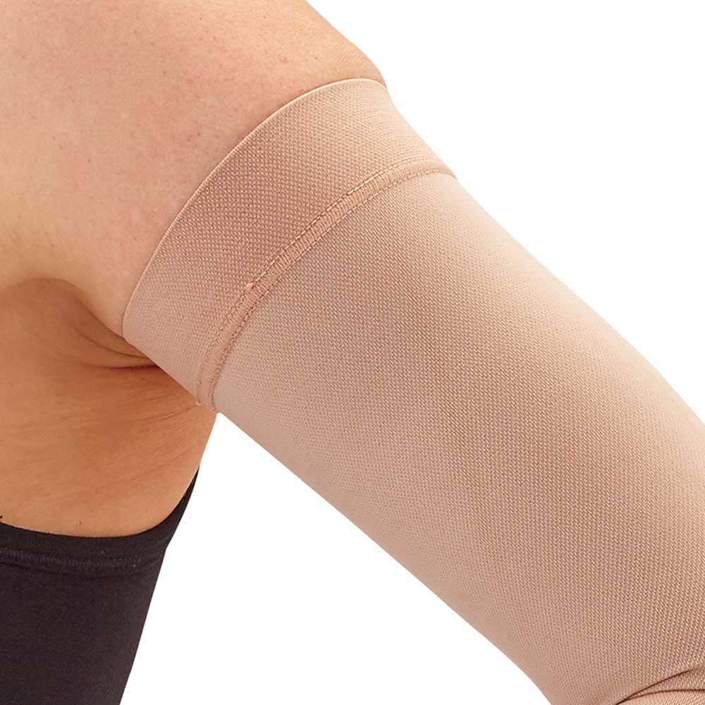 AW Style 716 Lymphedema Armsleeve w/Soft Top - 20-30 mmHg Top Band
