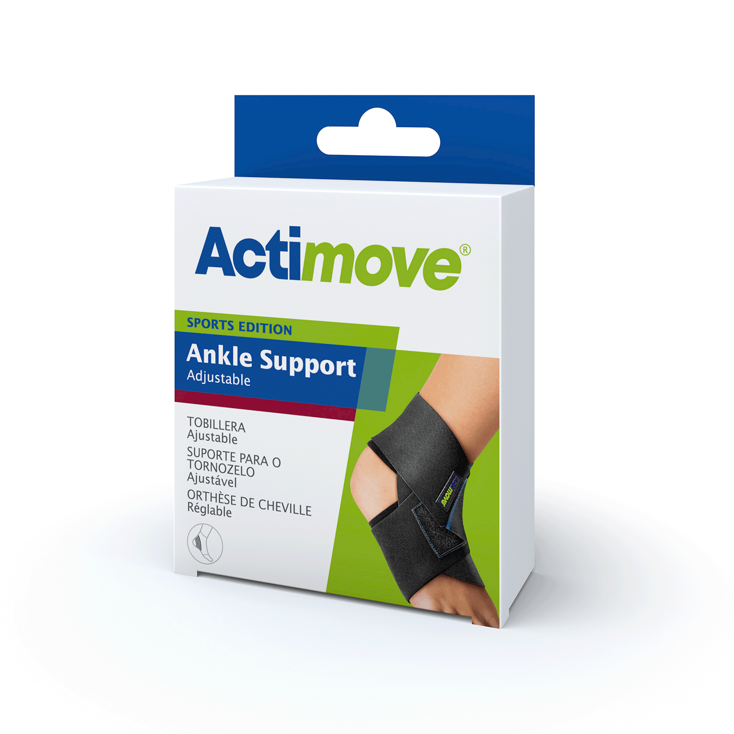 Actimove Sport Ankle Support Adjustable: Packaging