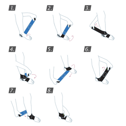 Actimove Sport Ankle Support Adjustable: Application instructions