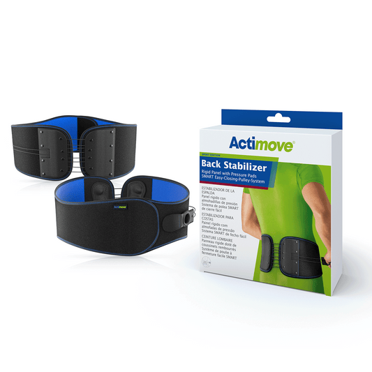 Actimove Sport Back Stabilizer Rigid Panel with Pressure Pads - Actimove Sport Back Stabilizer Rigid Panel with Pressure Pads