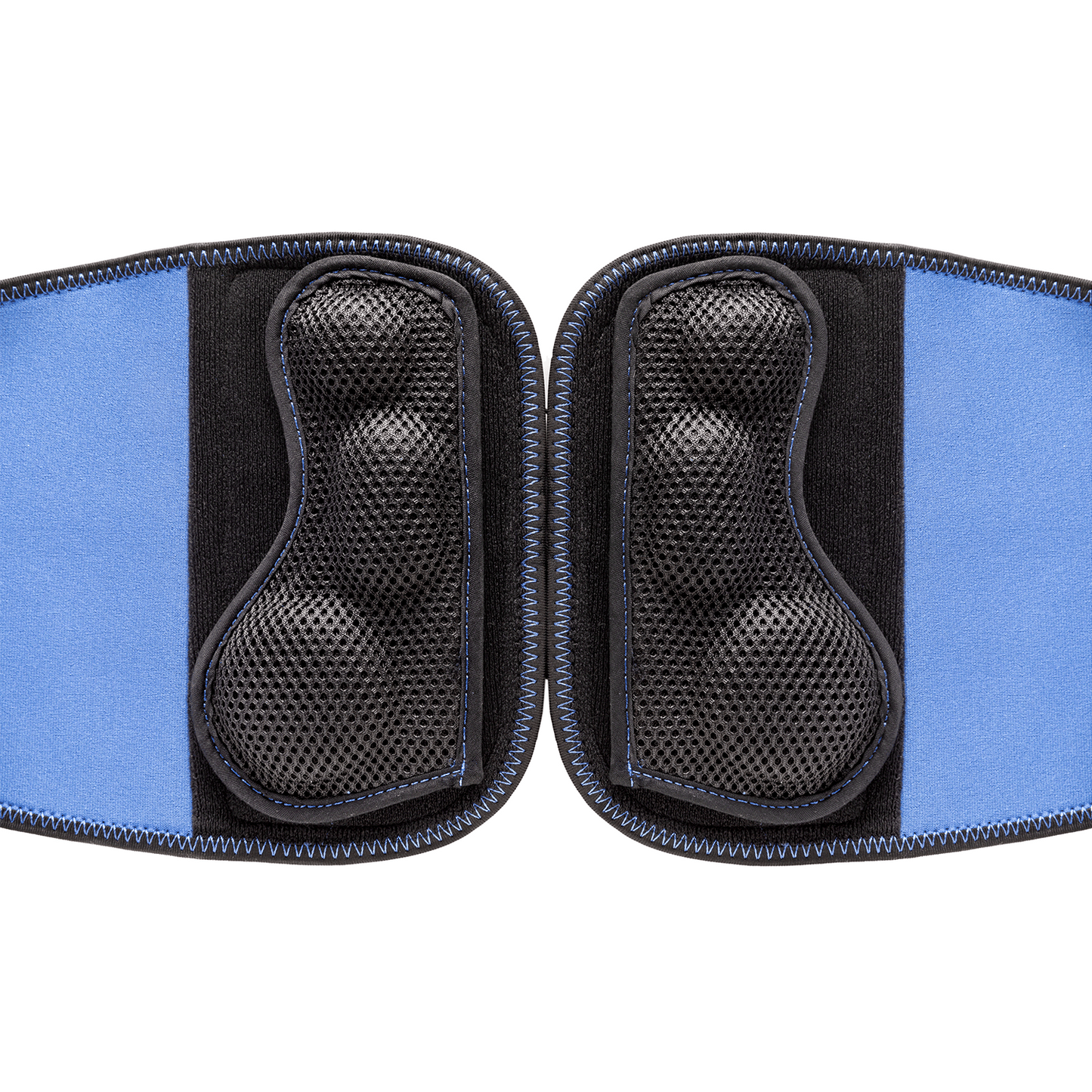 Actimove Sport Back Stabilizer Rigid Panel with Pressure Pads: Detail shot of the removable pressure pads that provide a relieving massage for lower back pain.