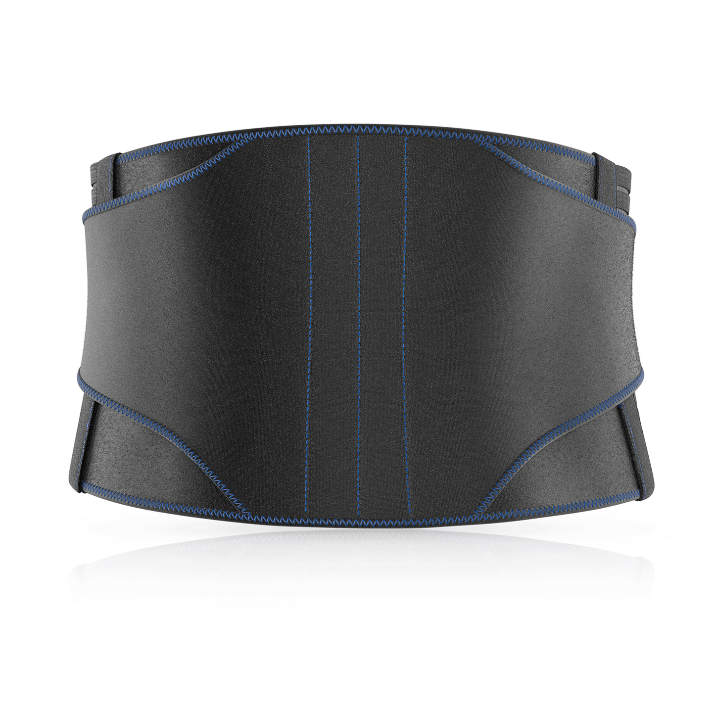 Actimove Sport Back Support 4 Stays Adjustable Double Layer Compression: Back product image. This support has an adjustable, circumferential double-layer compression which helps ease back pain, such as acute and chronic back pain, lumbar strains, lower back pain and muscular insufficiency.