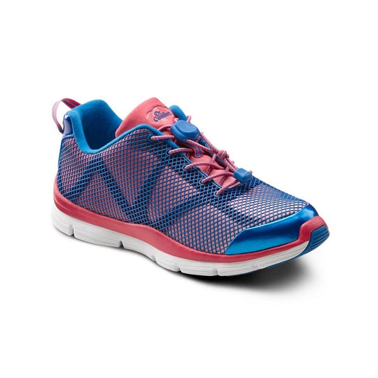 Dr. Comfort Women's Katy Athletic Shoes - Dr. Comfort Women's Katy Athletic Shoes (Pink/Blue)