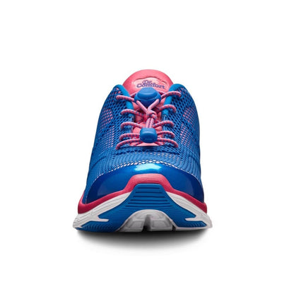 Dr. Comfort Women's Katy Athletic Shoes (Pink/Blue)