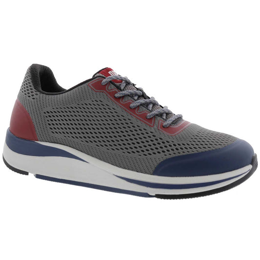 Drew Men's Champ Athletic Shoes - Drew Men's Champ Athletic Shoes Grey Combo Right