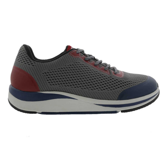 Drew Men's Champ Athletic Shoes - Drew Men's Champ Athletic Shoes Grey Combo Right