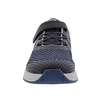 Drew Men's Presto Athletic Shoes Navy Combo Front Toe