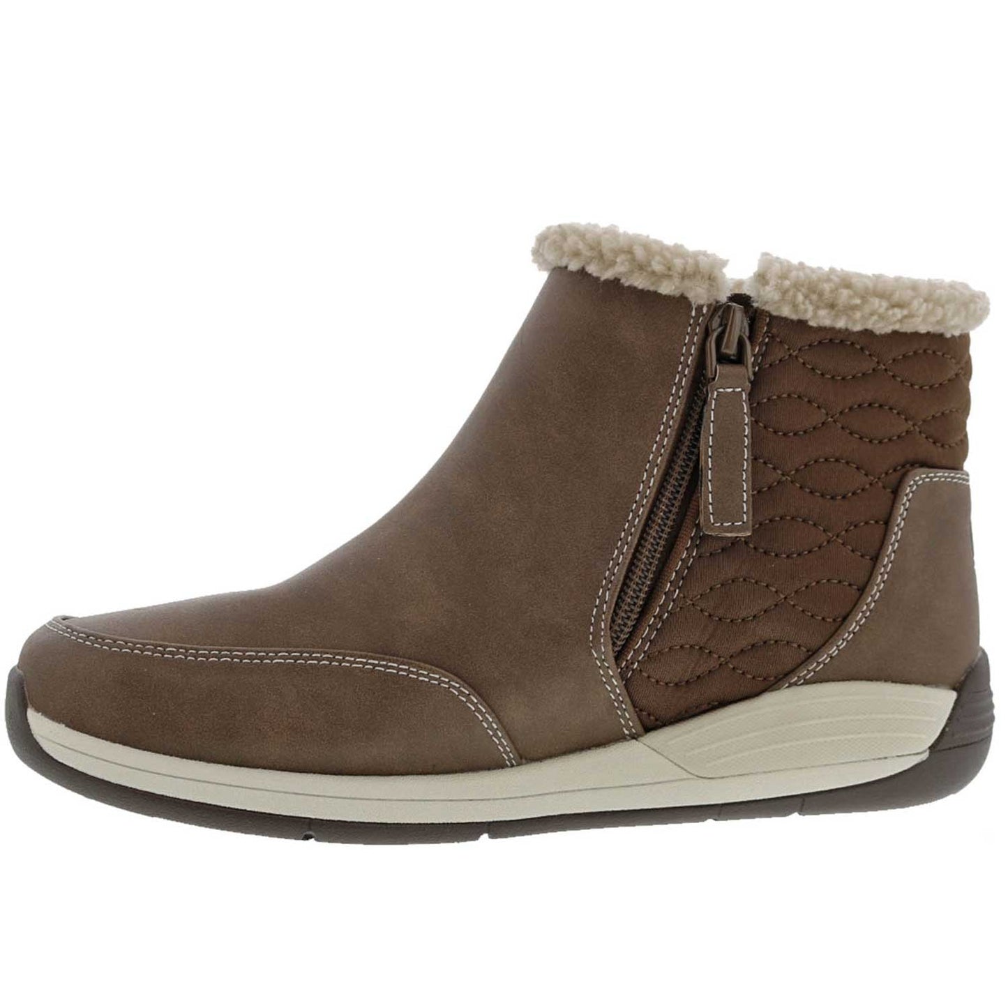 Drew Women's Tabby Booties Brown  Left