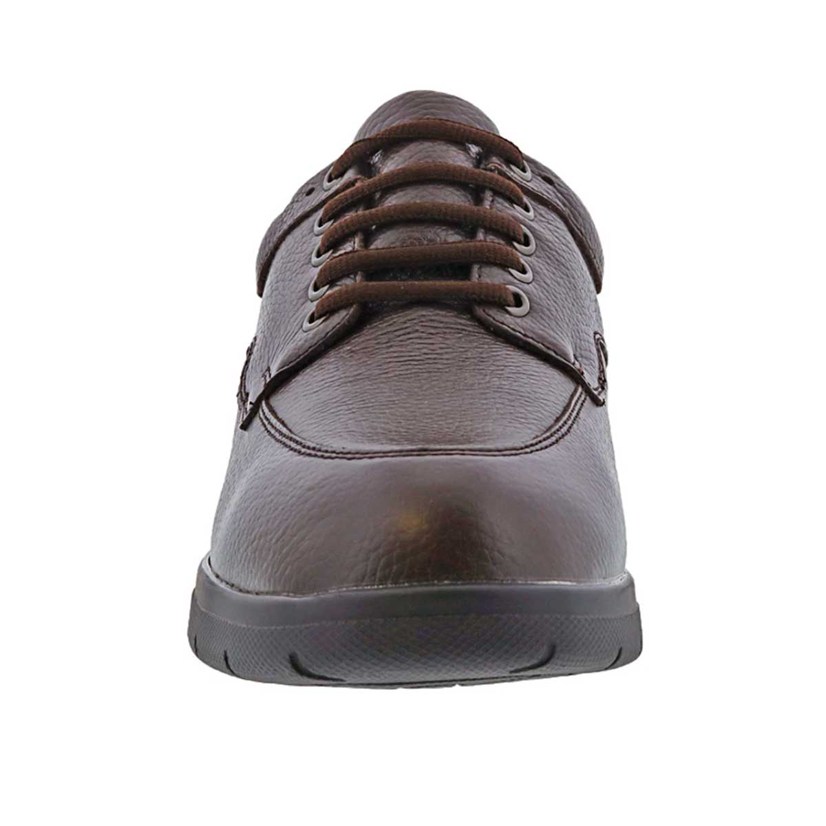 Front view of Drew Men's Walker II Casual Shoes, featuring a classic lace-up design