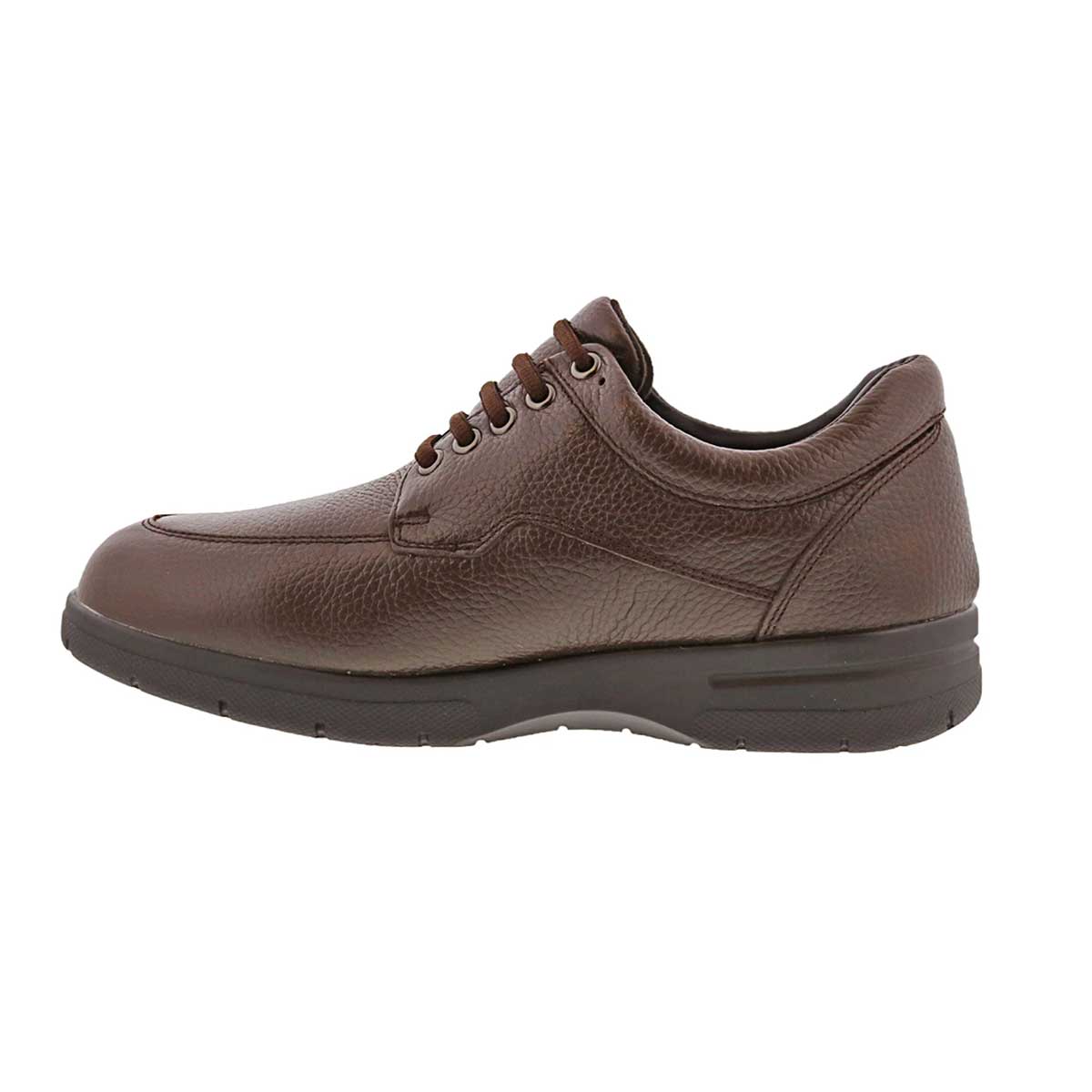 Side profile of Drew Men's Walker II Casual Shoes, highlighting their comfortable fit.