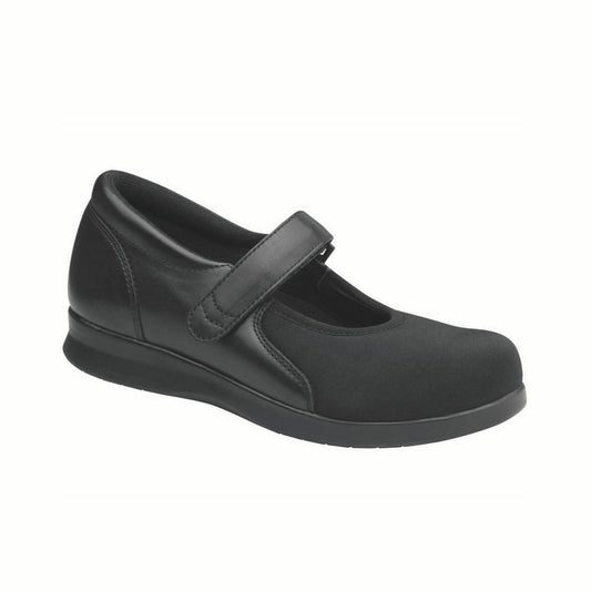 Drew Women's Bloom II Shoes - Drew Women's Bloom II Shoes Black Stretch