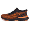 Drew Men's Explore Hands Free Shoes Orange Mesh Side