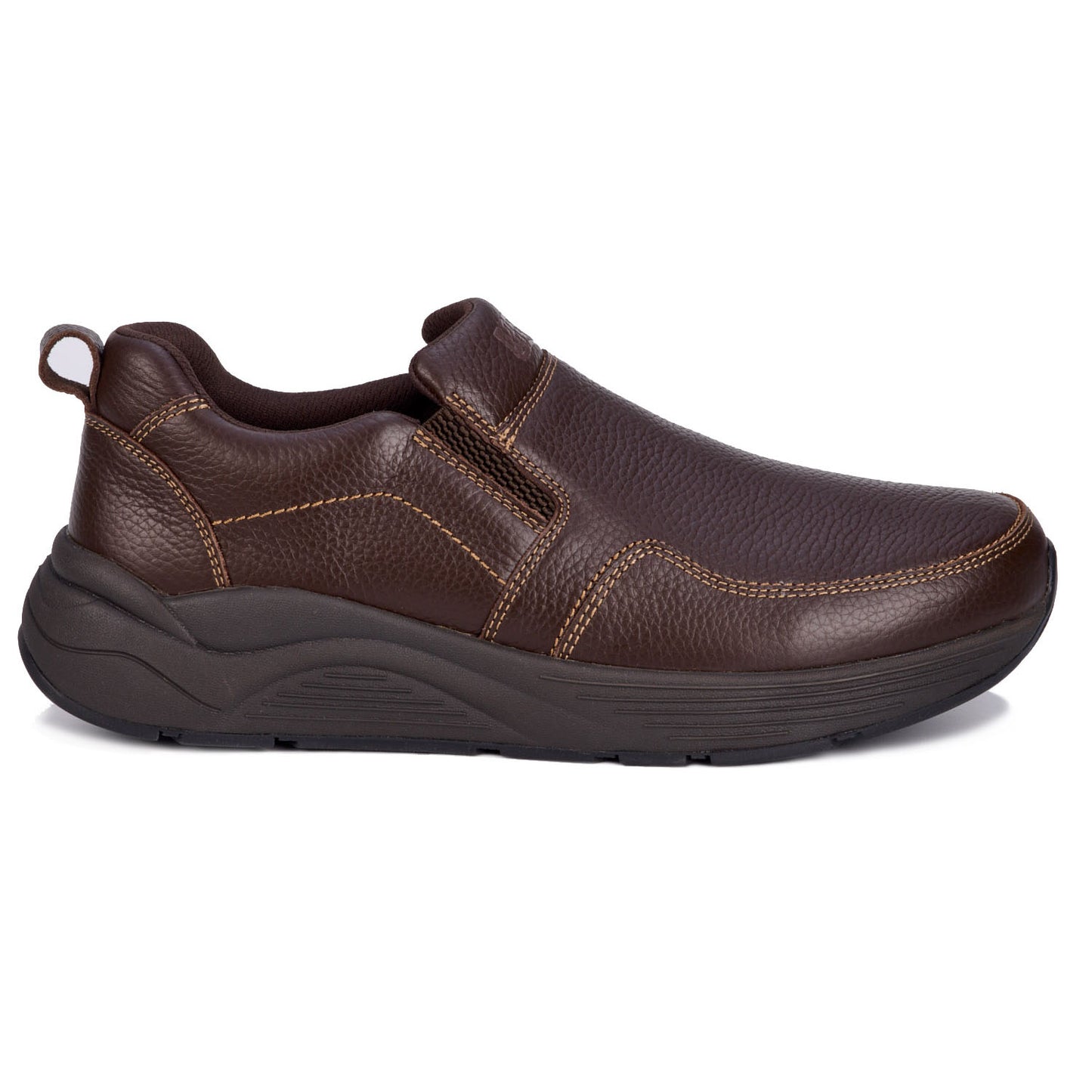 Drew Men's Match Casual Shoes Brown Side