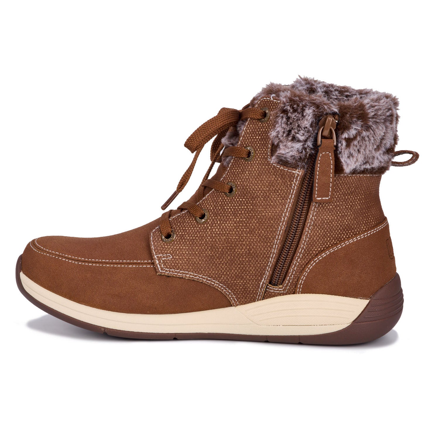 Drew Women's Tracker Boots Brown Side