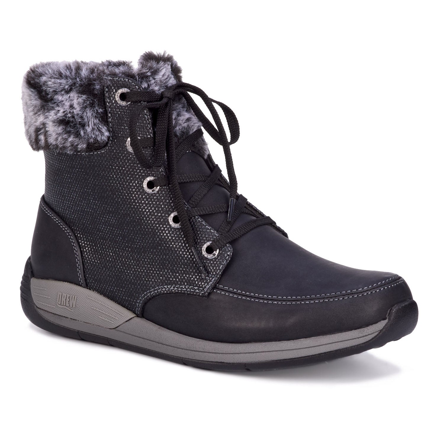 Drew Women's Tracker Boots Black Side