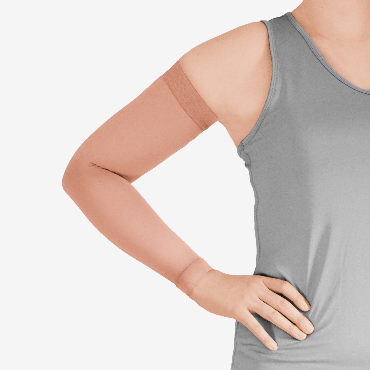 L& R Solaris ExoSoft Arm Sleeve 20-30 mmHg