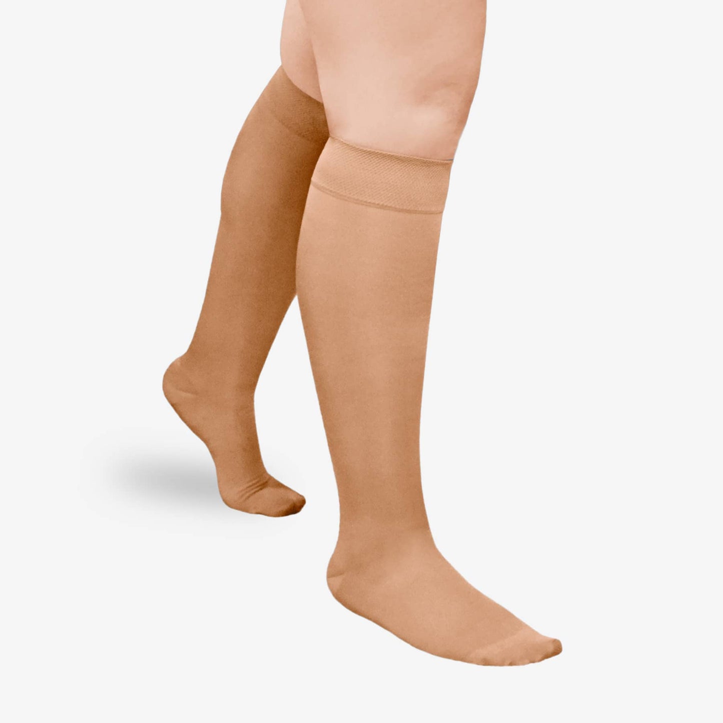 L& R Solaris ExoSoft Below Knee Closed Toe - 15-20 mmHg Beige
