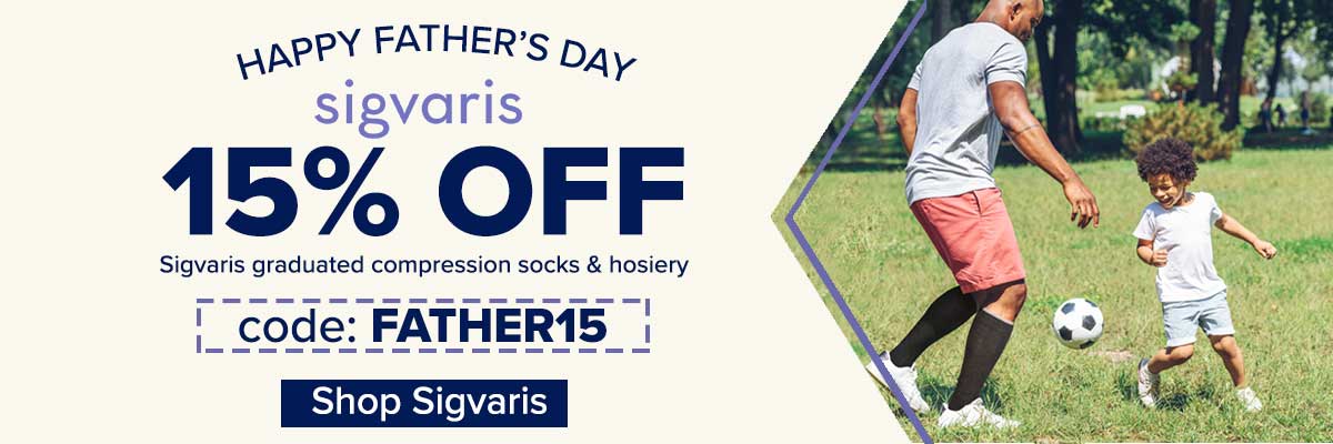 Sigvaris 15% Off Father's Day Sale
