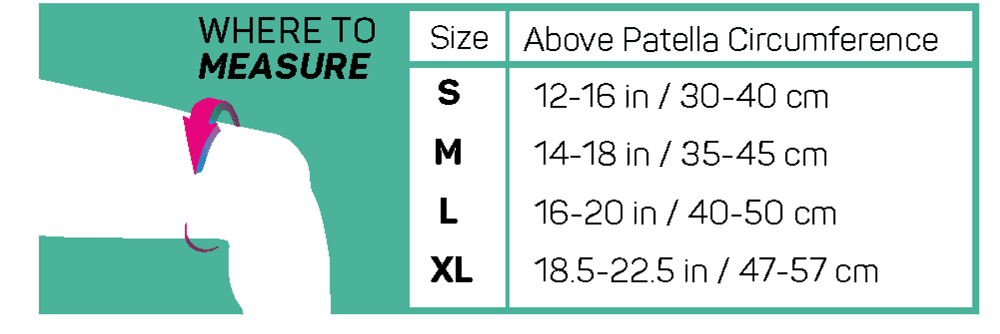 OS1st IT3 Performance Size Chart