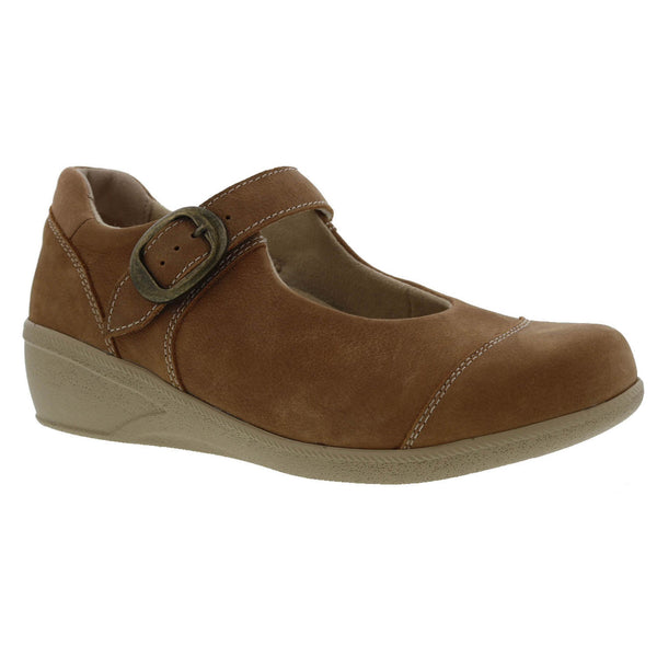 Drew Women's Jillian Casual Shoes Tan Left Side