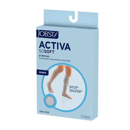 Jobst ACTIVA SoSoft Compression Socks Ribbed 15-20 mmHg