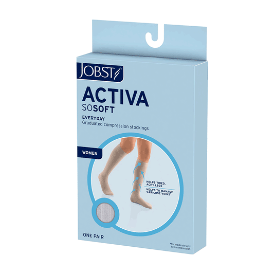 Jobst ACTIVA SoSoft Compression Socks Ribbed 15-20 mmHg - Jobst ACTIVA SoSoft Compression Socks Ribbed 15-20 mmHg