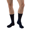 JOBST SensiFoot Diabetic Crew Compression Socks 8-15 mmHg Black