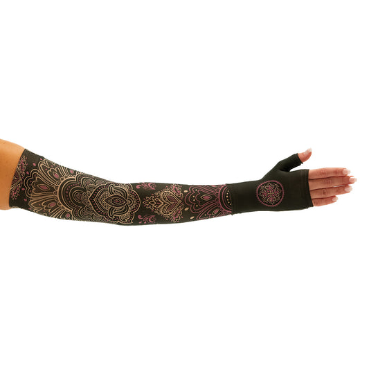 Juzo 2000 Print Armsleeves 15-20 mmHg - Juzo Armsleeve 15-20 mmHg Black Fanfare
