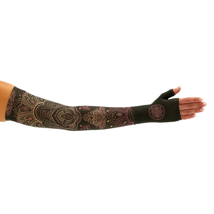 Juzo 2001 Print Armsleeves 20-30 mmHg Black Fanfare
