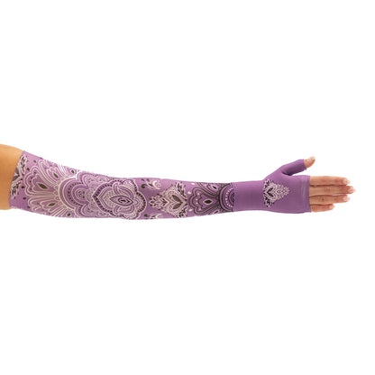 Juzo 2001 Print Armsleeves 20-30 mmHg Lilac Fanfare