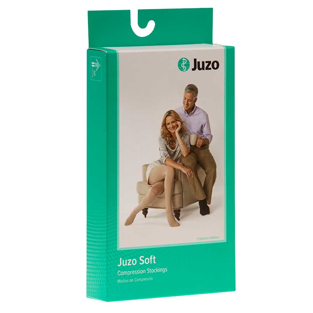 Juzo 2001 Soft Open Toe Pantyhose w/Fly - 20-30 mmHg