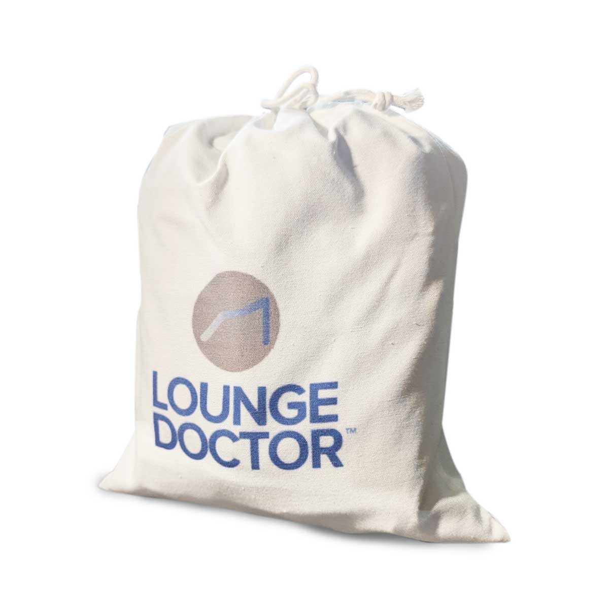 Lounge Doctor Inflatable Travel Leg Rest Travel Bag