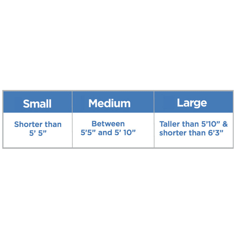 Lounge Doctor Inflatable Travel Leg Rest Size Chart