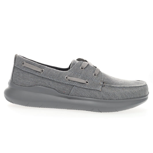 Propet Men's Viasol Lace Casual Shoes - Propet Men's Viasol Lace Casual Shoes Grey