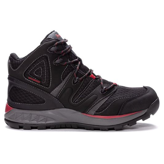 Propet Men's Veymont Outdoor Boots - Propet Men's Veymont Outdoor Boots (Black/Red)