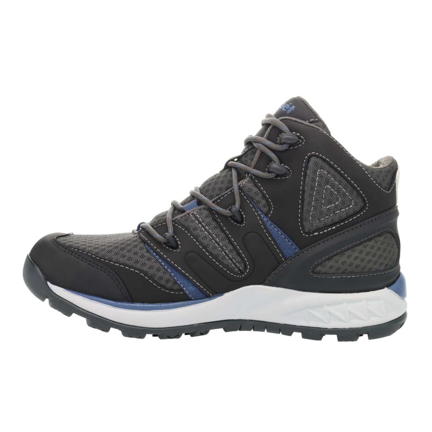 Propet Men's Veymont Outdoor Boots (Grey/Blue)