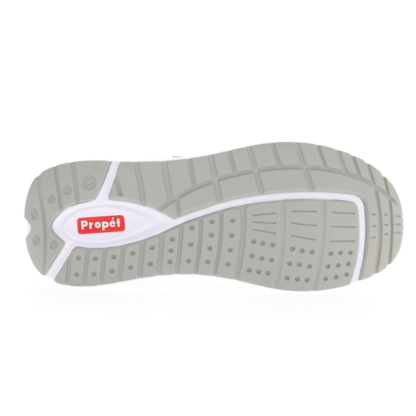 Bottom view of the deep treaded outsole of the Men's Ultima Strap Shoe