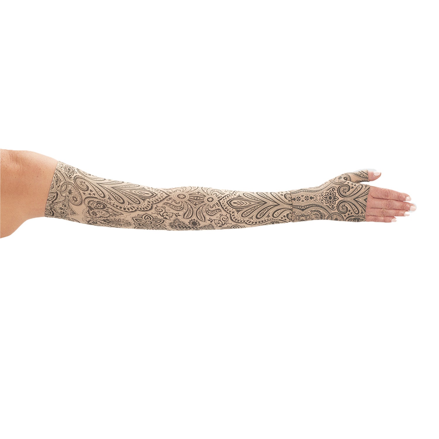 Juzo Soft 2002 Print Paisley Henna Armsleeves - 30-40 mmHg