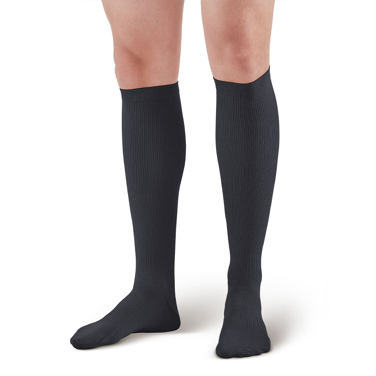 Man wearing Ames Walker compression socks