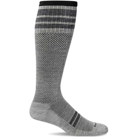 SockWell Men's Speedway Socks 20-30 mmHg - SockWell Men's Speedway Socks 20-30 - mmHg Grey