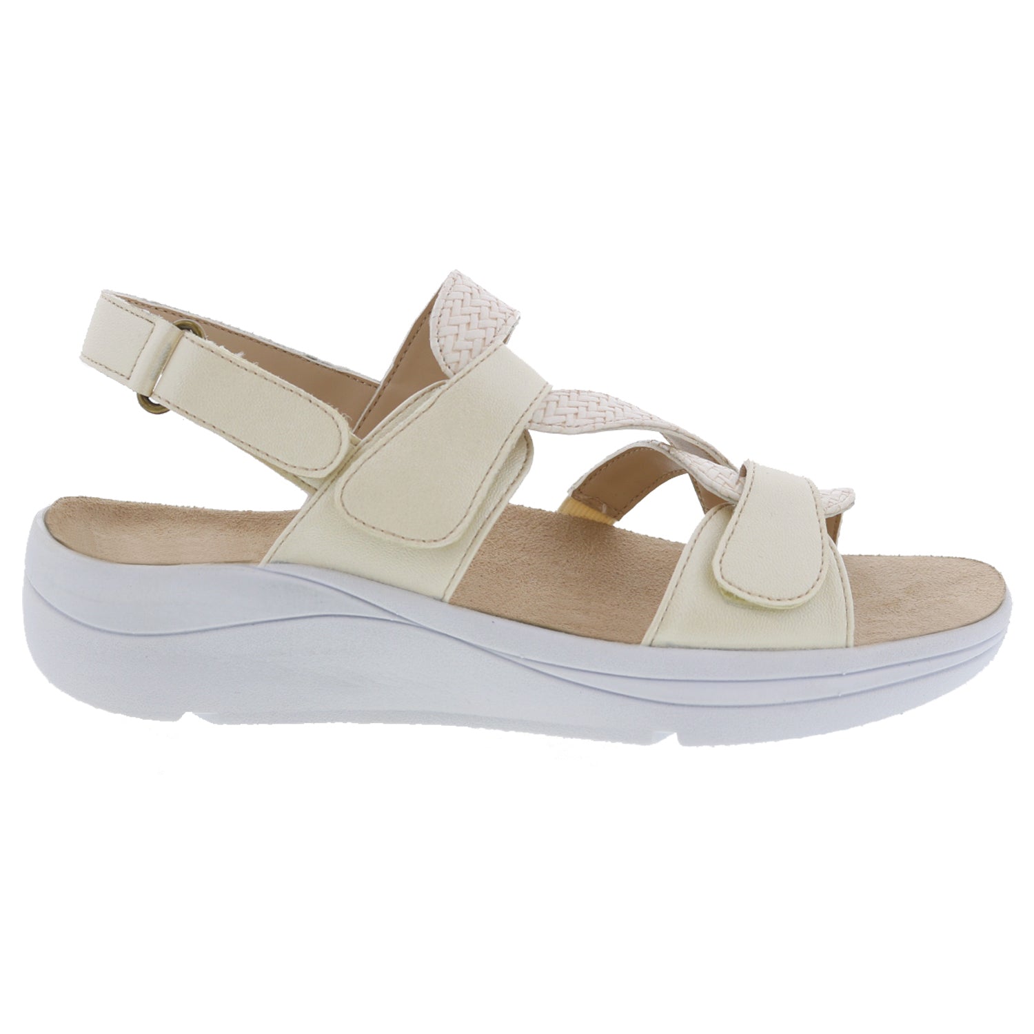 Drew Women's Serenity Sandals Cream