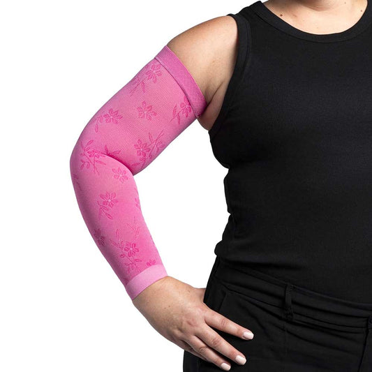 Sigvaris 571A Specialty Secure Lite Armsleeve 15-20 mmHg - Sigvaris 571A Specialty Secure Lite Arm sleeve - 15-20 mmHg Dusty Rose