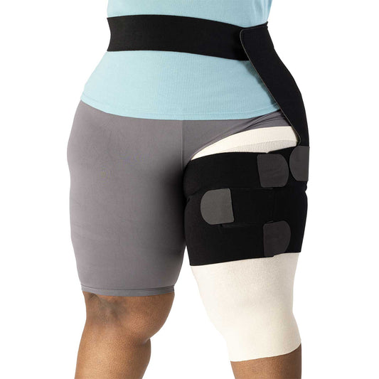 Sigvaris Compreflex Contain Thigh Left - Sigvaris Compreflex Contain Thigh Left Black
