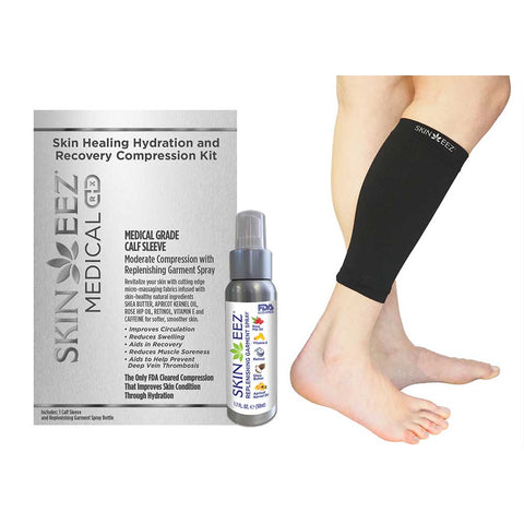 Skineez Medical Grade Calf Sleeve w/MD Spray