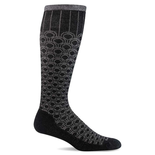 SockWell Women's Deco Dots Socks 15-20 mmHg - SockWell Women's Deco Dots Socks - 15-20 mmHg Black