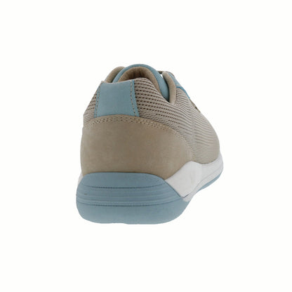 Drew Women's Terrain Lace-Up Shoes Taupe/Teal